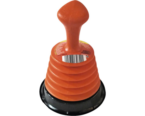 Pompa de desfundat cu mâner și ventuză de cauciuc