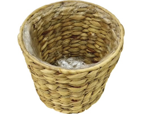 Ghiveci împletit căptușit cu folie