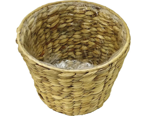 Ghiveci împletit cu inserție de plastic