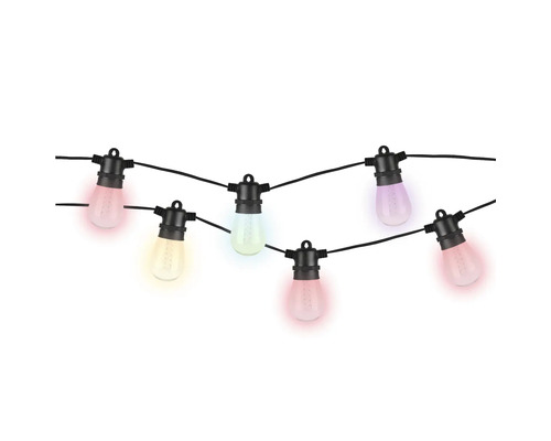 Ghirlandă luminoasă cu becuri colorate