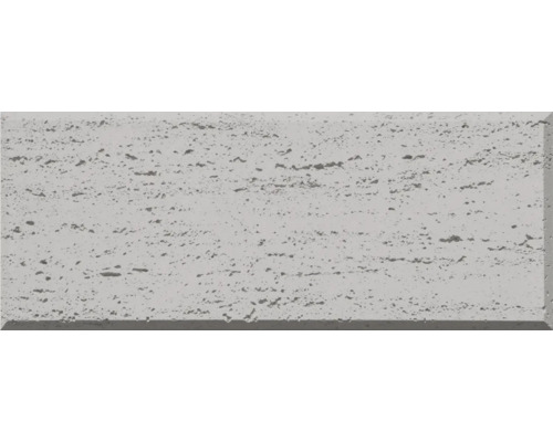 Piatră decorativă STAR STONE Traverstone 50x20x2 cm silver Placă de travertin cu structură poroasă