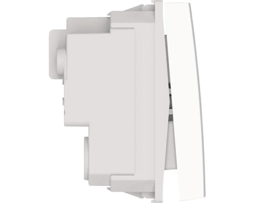 Întrerupător de lumină alb în vedere laterală