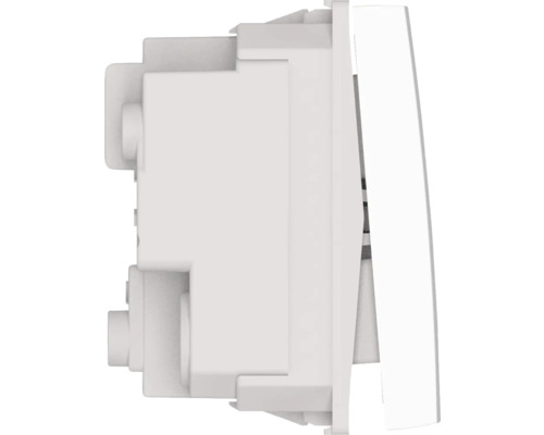 Vedere laterală a unui comutator pentru instalații electrice