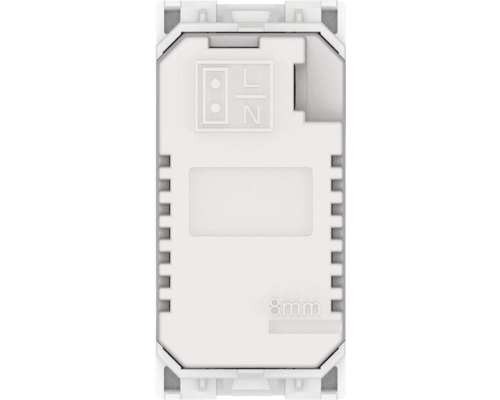 Vizualizare detaliată a unei inserții de comutare cu specificația de 8 mm