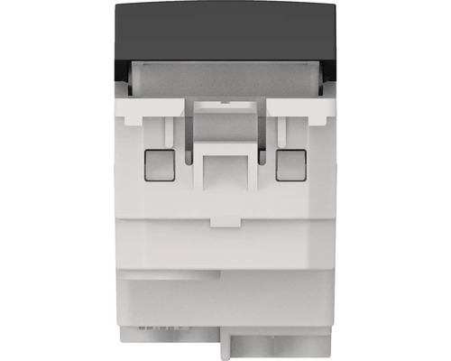 Prim-plan al unui dispozitiv modular pentru instalații electrice