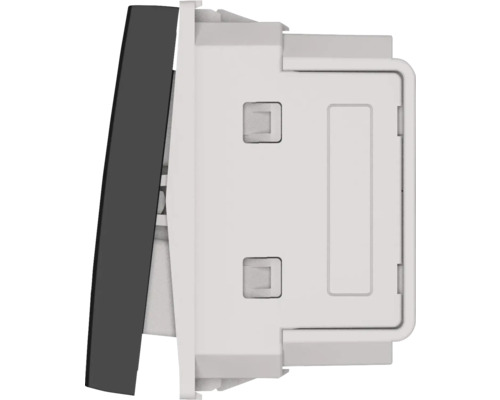 Inserție priză cu capac rabatabil