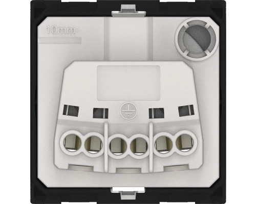 Imagine detaliată a unei prize cu simbol de împământare