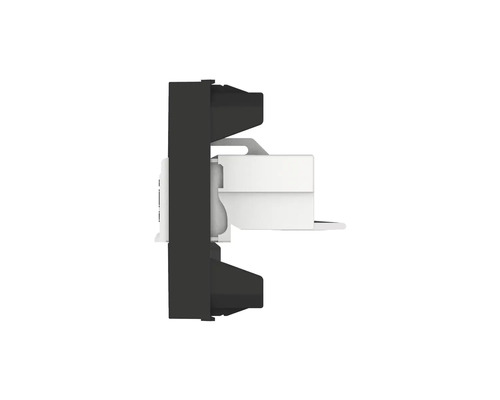 Vedere laterală a unui întrerupător pentru instalații electrice