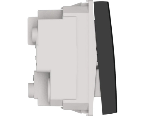 Vedere laterală a unui întrerupător pentru instalații electrice