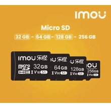 Carduri de memorie Imou Micro SD cu 32 GB, 64 GB, 128 GB și 256 GB
