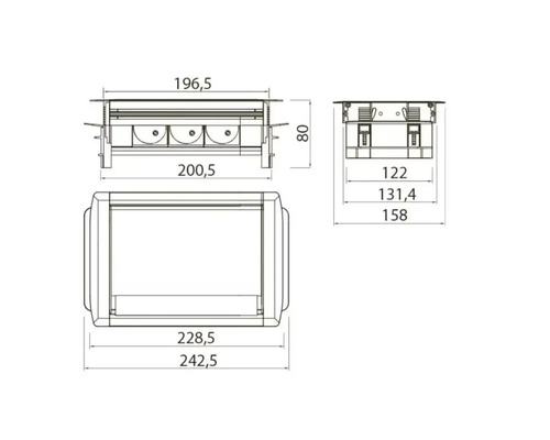 Desen tehnic cu cote
