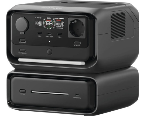 Stație de alimentare portabilă cu porturi USB și priză