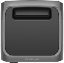 Logo EcoFlow pe o centrală electrică portabilă