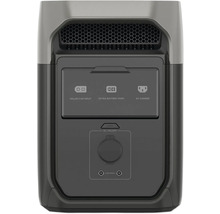 Centrală electrică portabilă cu intrare solară/auto, conexiune pentru baterie și conexiune de curent alternativ