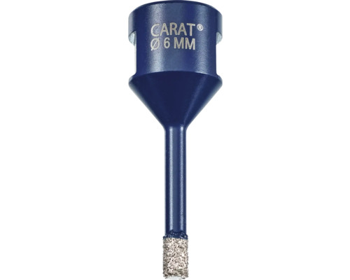 Burghiu pentru faianță Carat, diametru șase milimetri