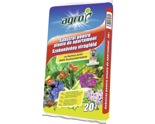 Substrat pentru plante de apartament în sac de 20 litri