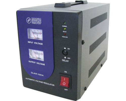 Regulator automat de tensiune EA-AVR 1500VA de la Braun Group