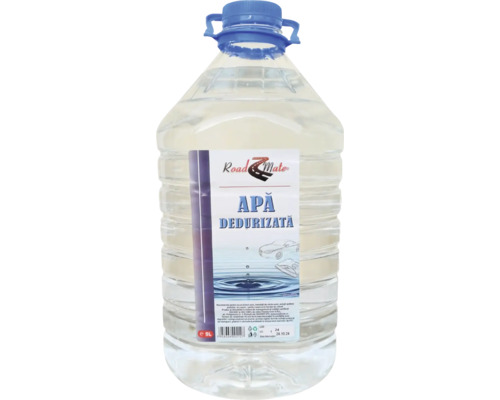 Bidon cu apă demineralizată pentru mașină, cinci litri