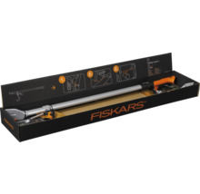 Logo Fiskars, levier de doborâre în ambalaj