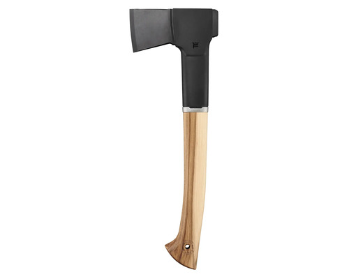 Topor Fiskars cu mâner din lemn
