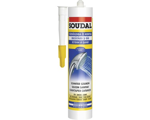 Silicon sanitar SOUDAL 280 ml Manhattan