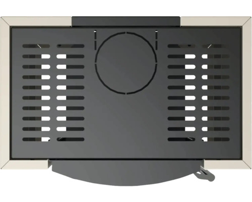 Vedere de sus a unui șemineu