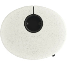 Masă rotundă cu priză integrată de sus