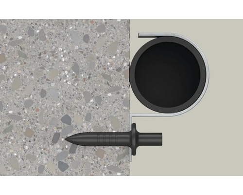 Profil de etanșare rosturi cu ancoră de fixare