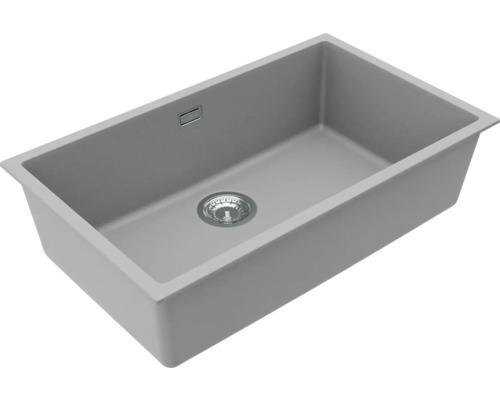 Chiuvetă bucătărie granital 1 cuvă ALVEUS Omni 40 45x75 cm fără picurător gri Chiuvetă din piatră