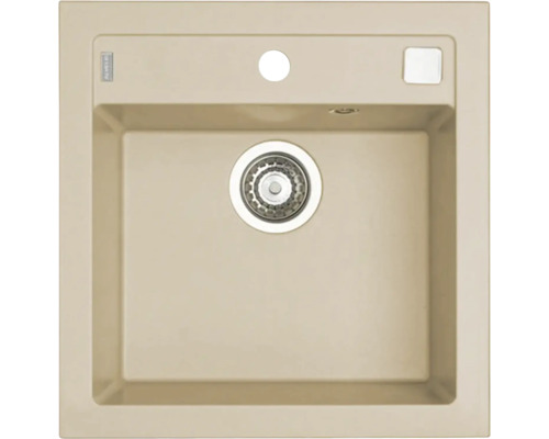 Chiuvetă din minerale turnate cu set de scurgere