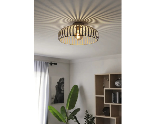 Plafonieră Mogano E27 max. 1x40W, nisip