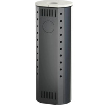 Compactor cu fante de ventilație și deschidere