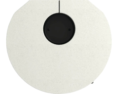 Masa rotundă cu capac rotund, negru