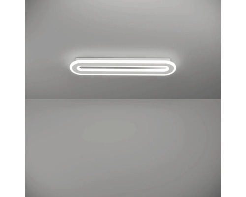 Lumină de plafon ovală cu iluminare LED