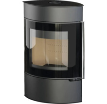 Șemineu cu fața din sticlă pentru arderea lemnului