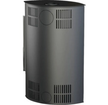 Sobă de saună cu fante de ventilație