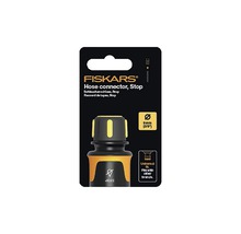 Fiskars Conector furtun cu funcție de oprire, diametru 9 mm