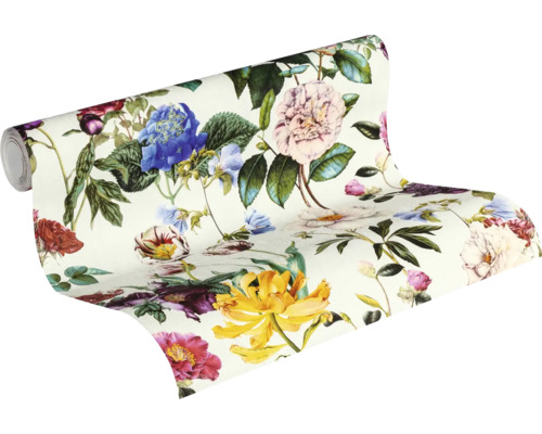 Rola de tapet cu model floral