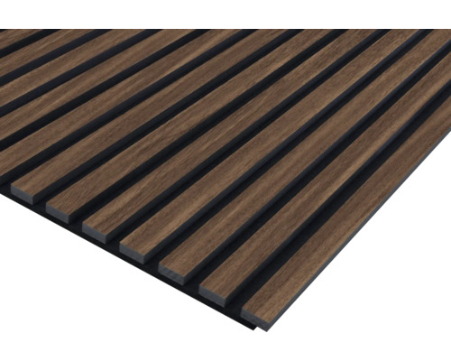 Panou acustic din lemn cu structură lamelară