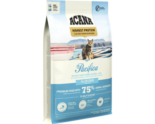 Hrană pentru pisici ACANA Pacifica cu hering sălbatic, macrou și merluciu, fără cereale