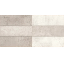 Șase plăci ceramice cu aspect de beton