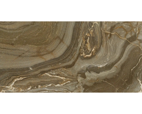 Prim-plan cu o faianță maro cu model de marmură