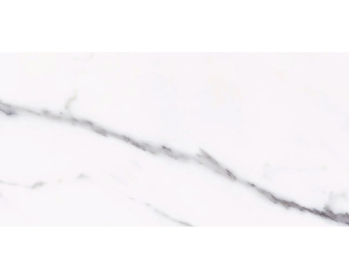 Placă albă cu aspect de marmură.