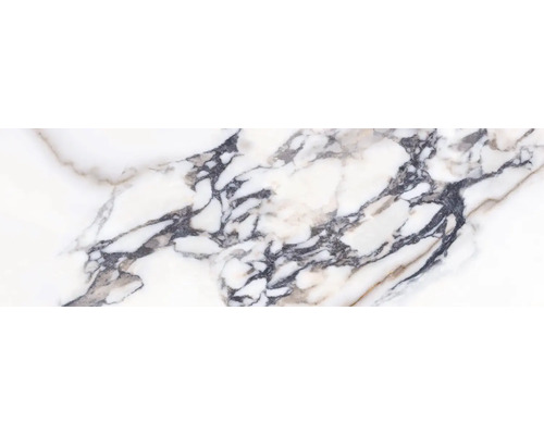 Prim-plan cu o placă de marmură cu modele naturale