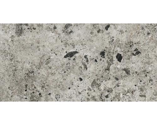 Placă de pardoseală gri cu model de piatră