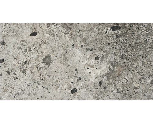 Prim-plan cu o placă de podea cu model de pietricele