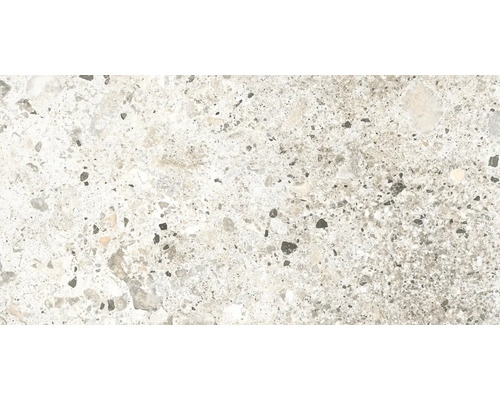 Prim-plan cu o placă de terrazzo