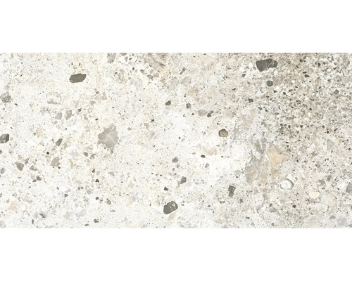 Prim-plan cu o placă de terrazzo