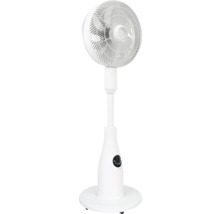 Ventilator alb cu suport pentru utilizare în interior