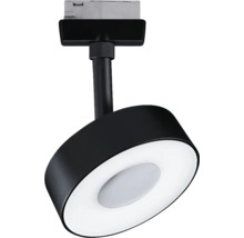 Spot LED negru de tavan pentru montaj pe șină